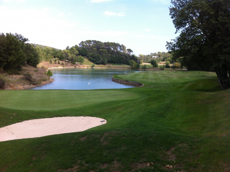 Concentrate at Barbaroux Golf Club in Provence, France. Golf Planet Holidays.