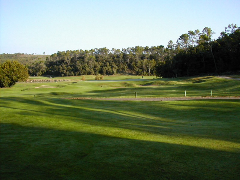 Impressive layout at Barbaroux Golf Club in Provence, France. Golf Planet Holidays.