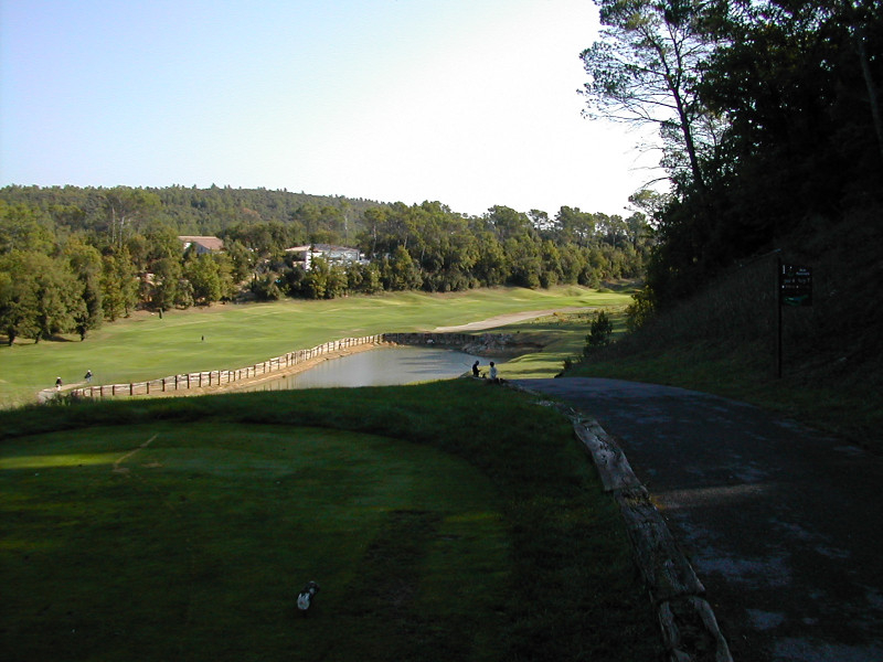 The fearsome Barbaroux Golf Club in Provence, France. Golf Planet Holidays.