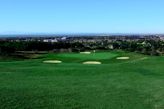 By the sea at Cap d'Agde Golf Club, south of France. Golf Planet Holidays,