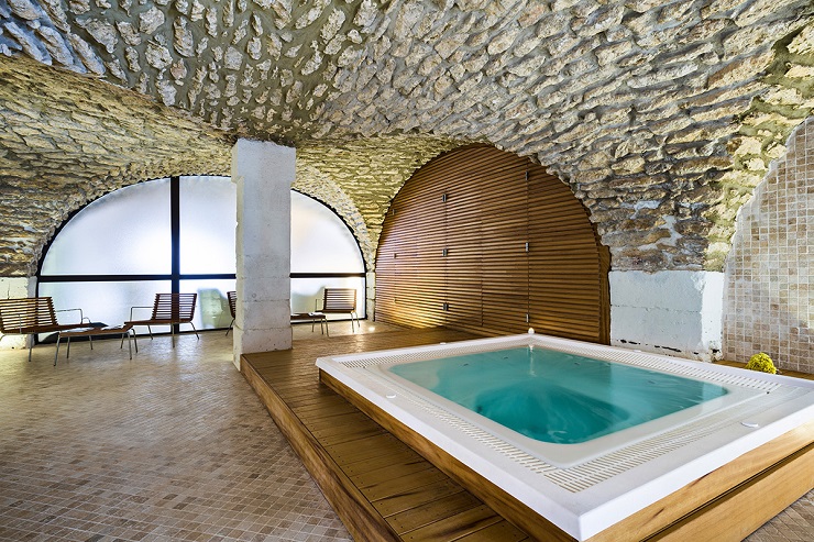 The spa at Moulin de Vernegues, Mallemort, Provence. Golf Planet Holidays.