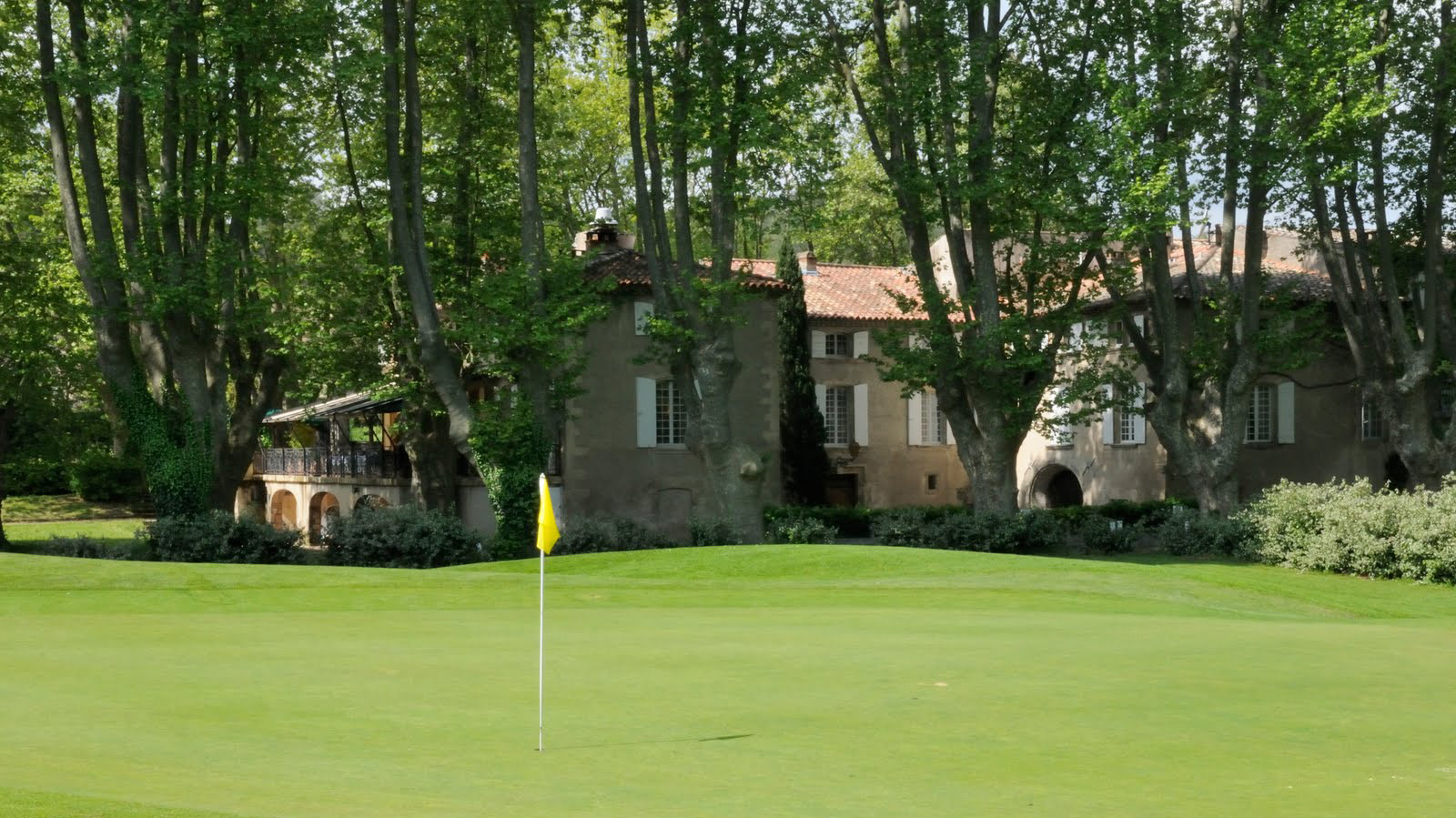 On the Pont Royal golf course at Moulin de Vernegues, Mallemort, France