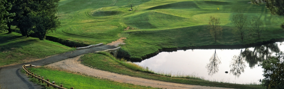 Par three at Sainte Baume Golf Club, Nans les Pins, Provence, France. Golf Planet Holidays.