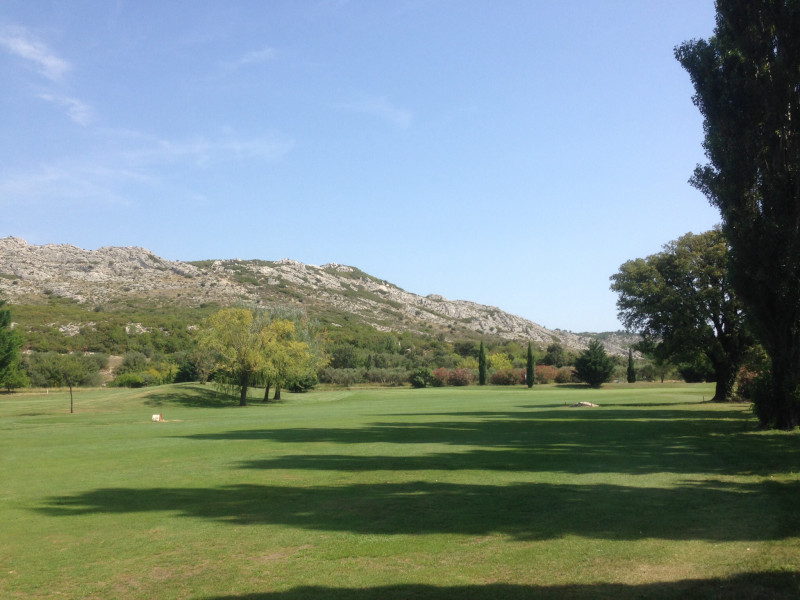 On the fairway at Servanes Golf Club, south of France. Golf Planet Holidays