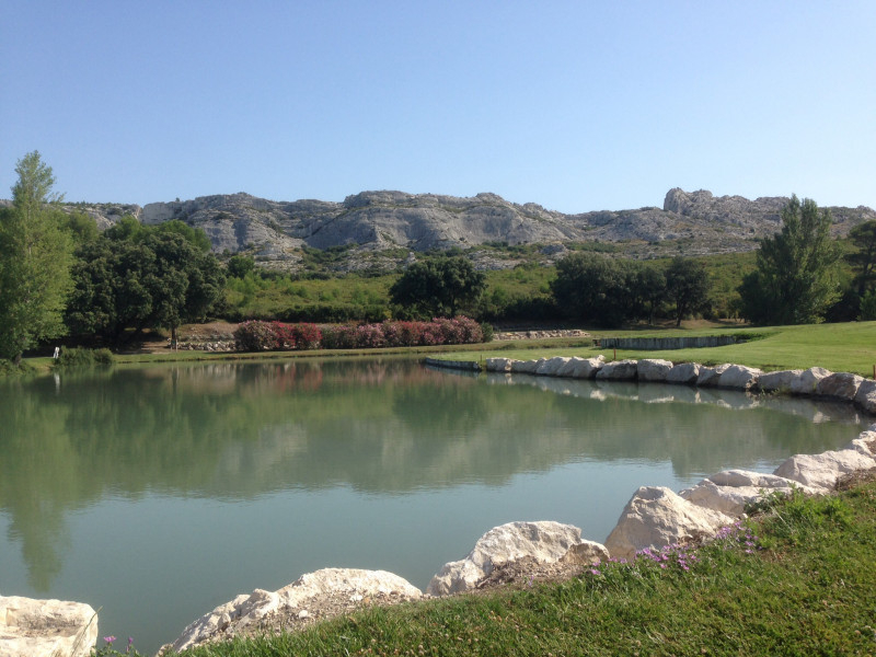 Over the water at Servanes Golf Club, south of France. Golf Planet Holidays