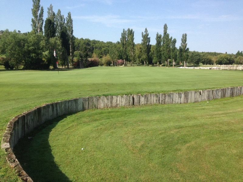 Countryside setting for Servanes Golf Club, south of France. Golf Planet Holidays