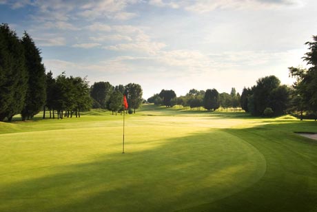 Sunshine over Chipping Sodbury Golf Club, Bristol, England