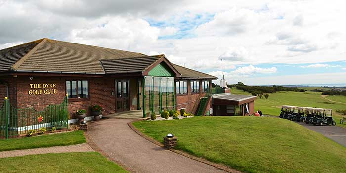 Welcome to the Dyke Golf Club, Brighton, England