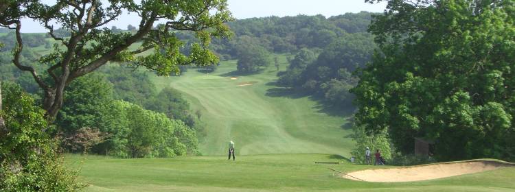 Rural idyll at Pyecombe Golf Club, Brighton, England