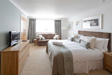 A double room at The Saunton Sands Hotel, North Devon, England. Golf Planet Holidays