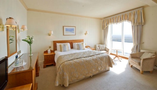 A double room at The Saunton Sands Hotel, North Devon, England. Golf Planet Holidays