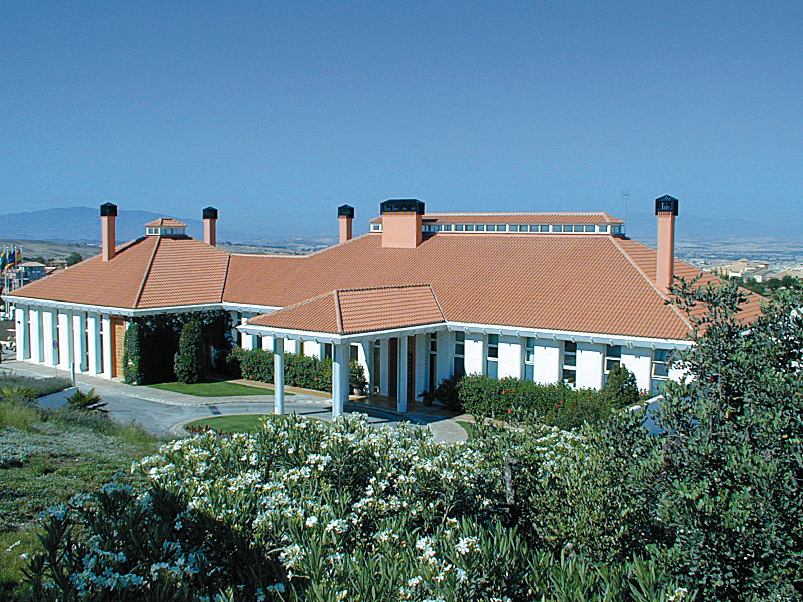 Welcome to the Altorreal Golf clubhouse, Murcia, Spain