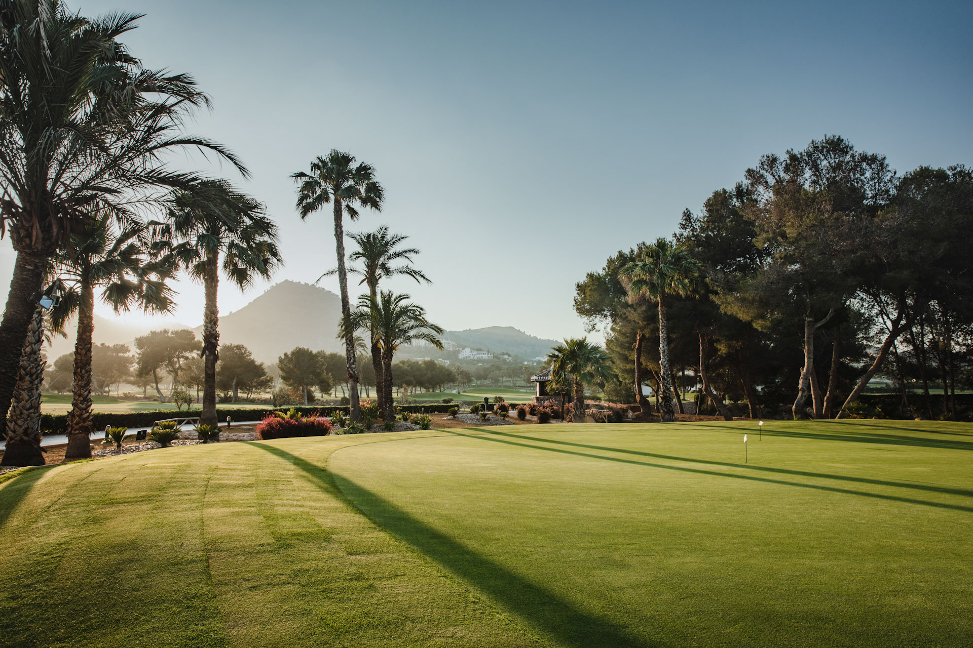 On the La Manga West golf course, Spain