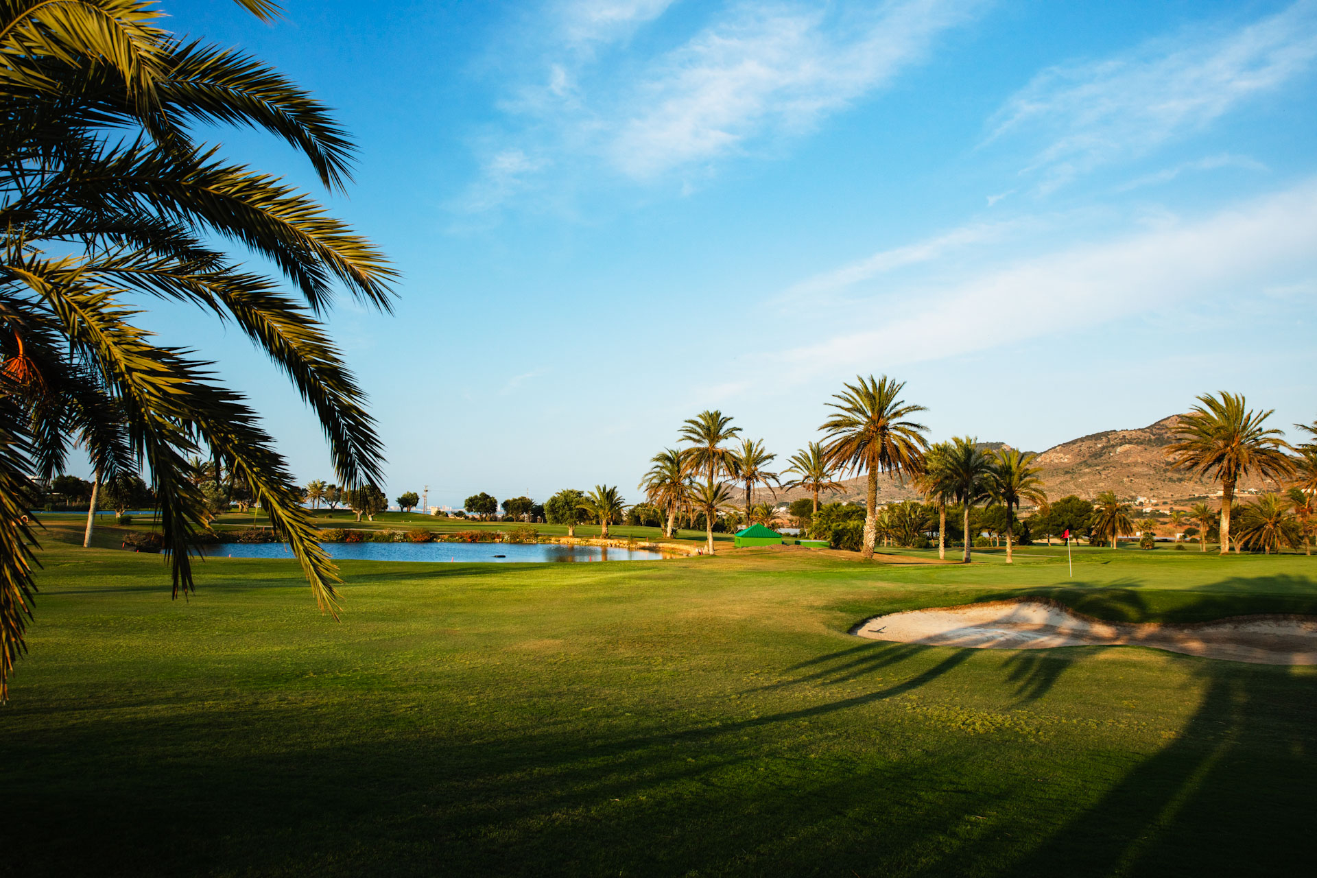 The beautiful North course at La Manga, Spain