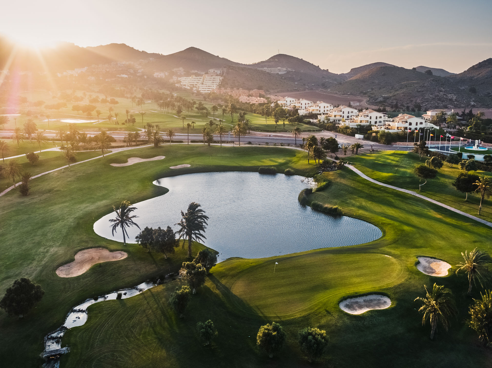Tricky holes at La Manga South course, Spain