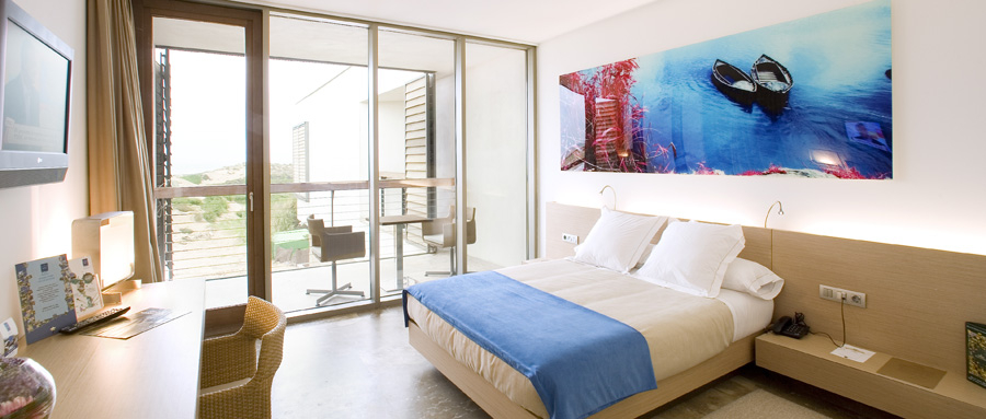 A bedroom at Parador El Saler Hotel, Spain