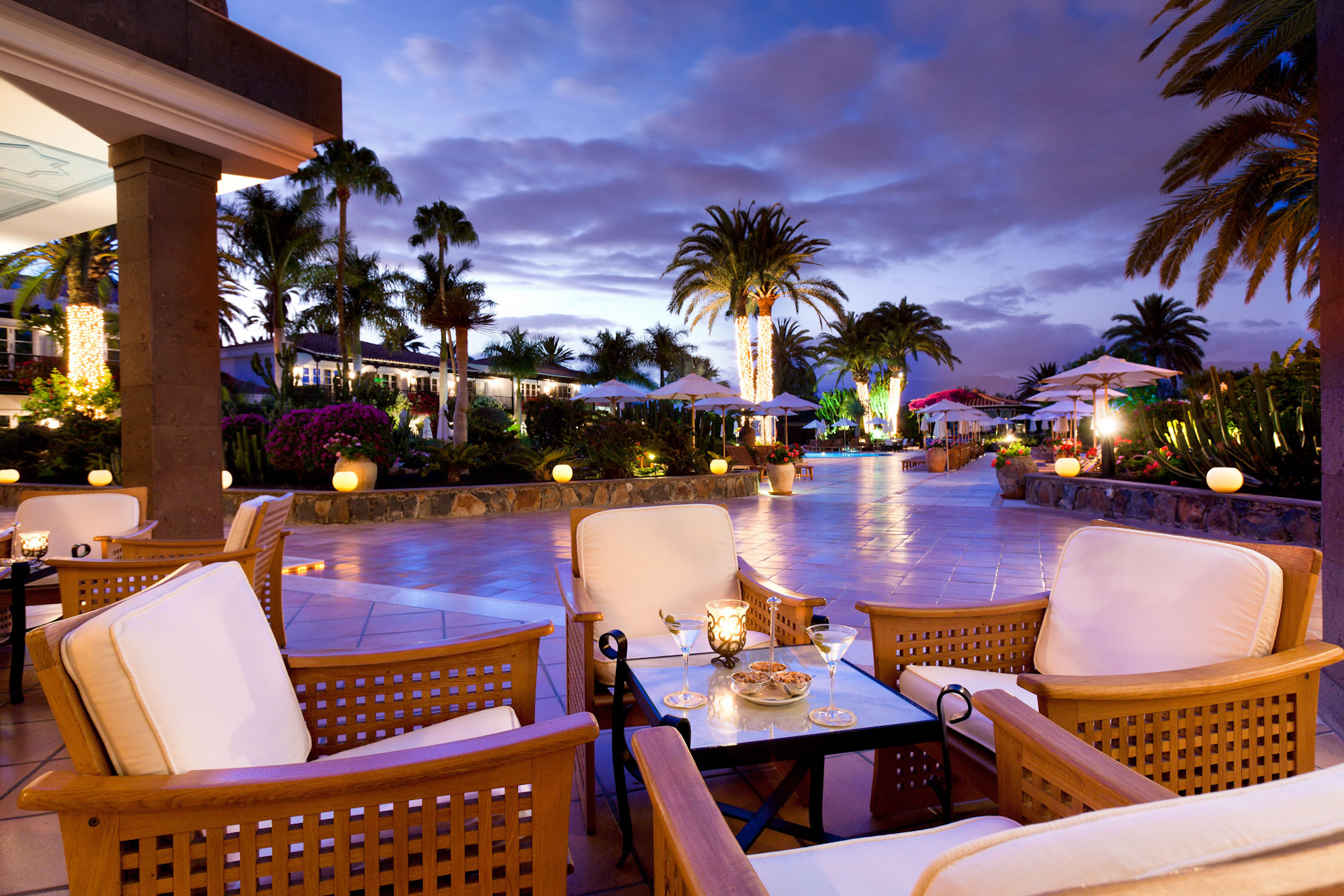 The piano bar at Seaside Grand Hotel Residencia, Gran Canaria