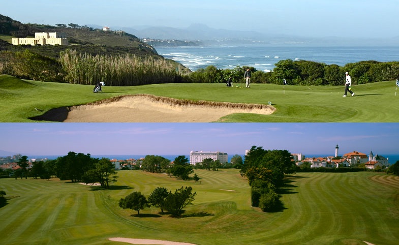 Immaculate conditions at Biarritz Le Phare Golf Club, south west France