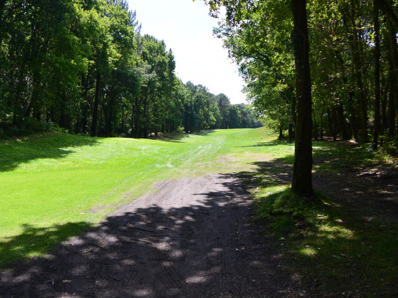 A par five at Biscarrosse Golf Club, near Bordeaux, south west France