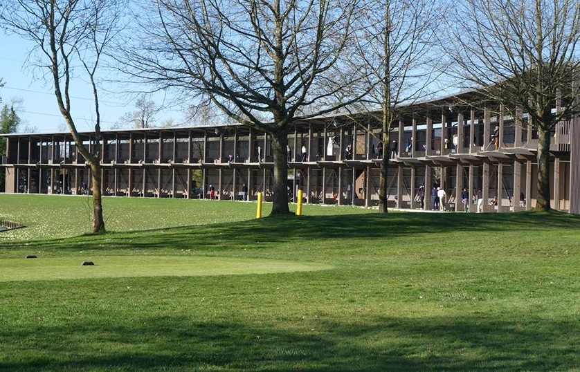 Practice galore at Bordeaux Lac Golf Club, close to the city in south west France