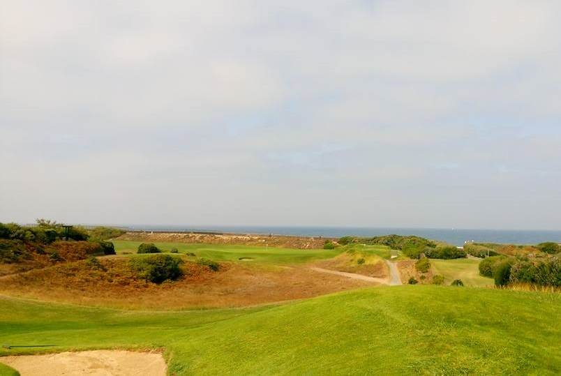 Views out to see from Chiberta Golf Club, Biarritz, France
