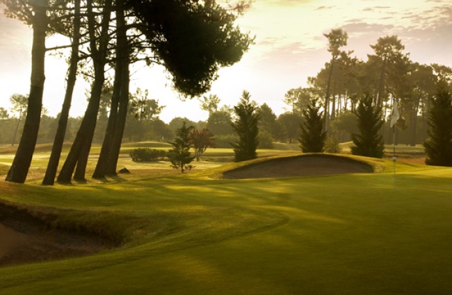 Testing layout at Gujan-Mestras Golf Club, close to Bordeaux in south-west France