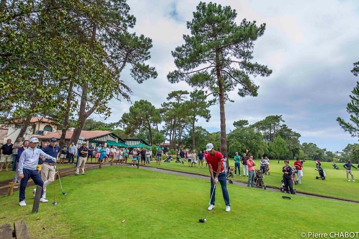 Competition time at Hossegor Golf Club, near Biarritz, France