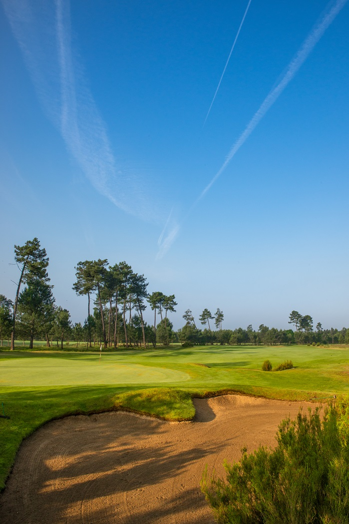 Vintage golf at Medoc Golf Club, Bordeaux, south west France