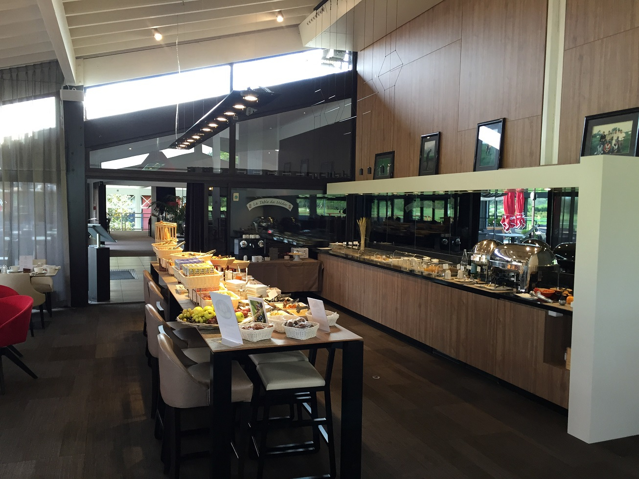 Breakfast at Golf du Medoc Resort, Bordeaux, France. Golf Planet Holidays