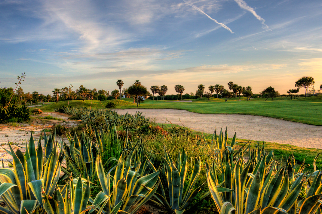 Challenging hazards at Costa Ballena Ocean Club de Golf, Costa de la Luz, Spain