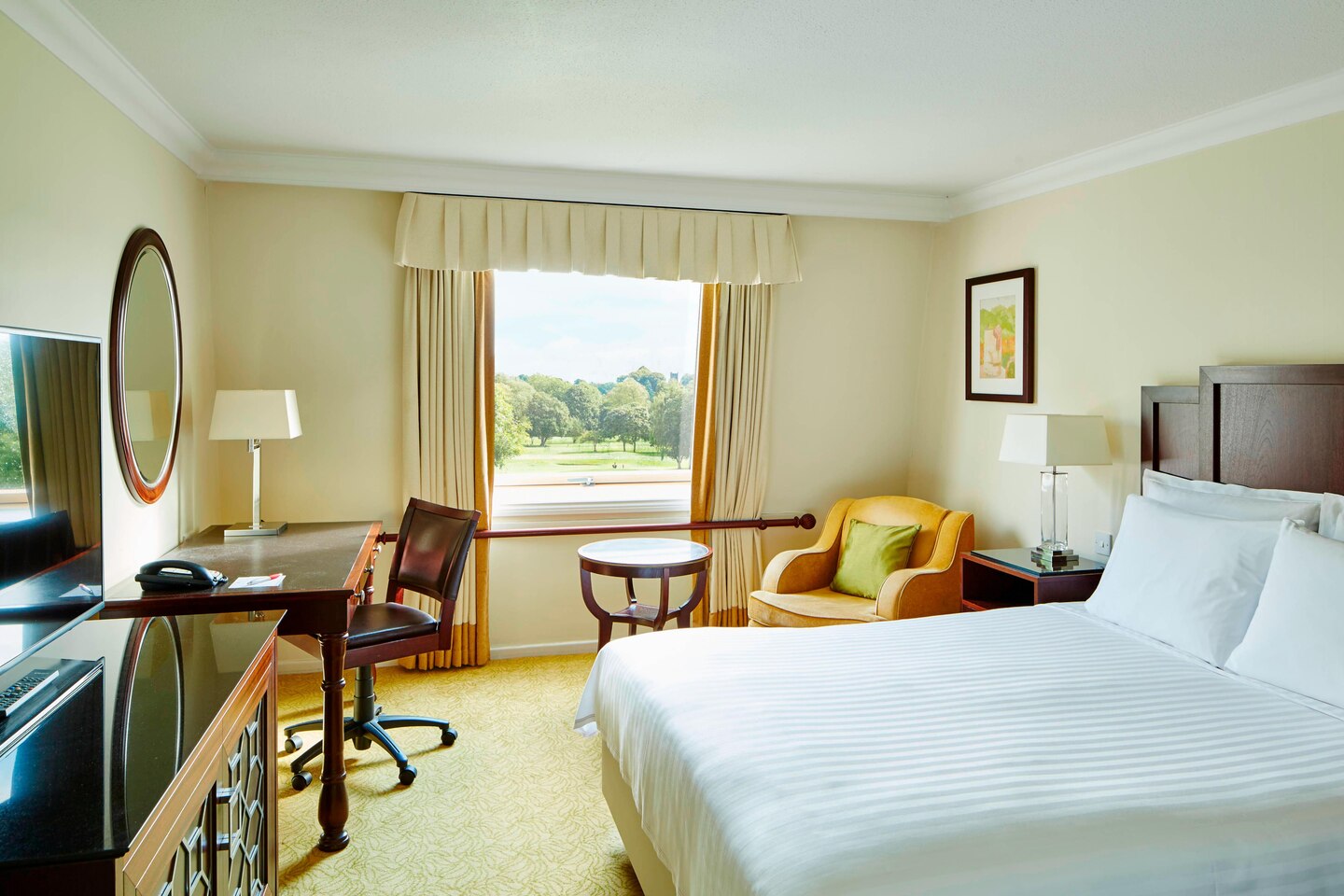 Superior bedroom at St Pierre Marriott Hotel and Country Club, Chepstow, England