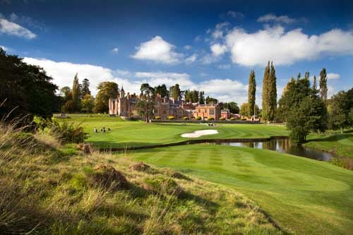 The beautiful setting of Rolls of Monmouth Golf Course, Wales. Golf Planet Holidays
