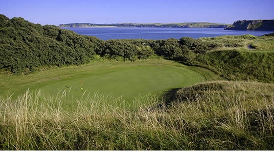 Tenby Golf Club Golf Course, Wales. Golf Planet Holidays