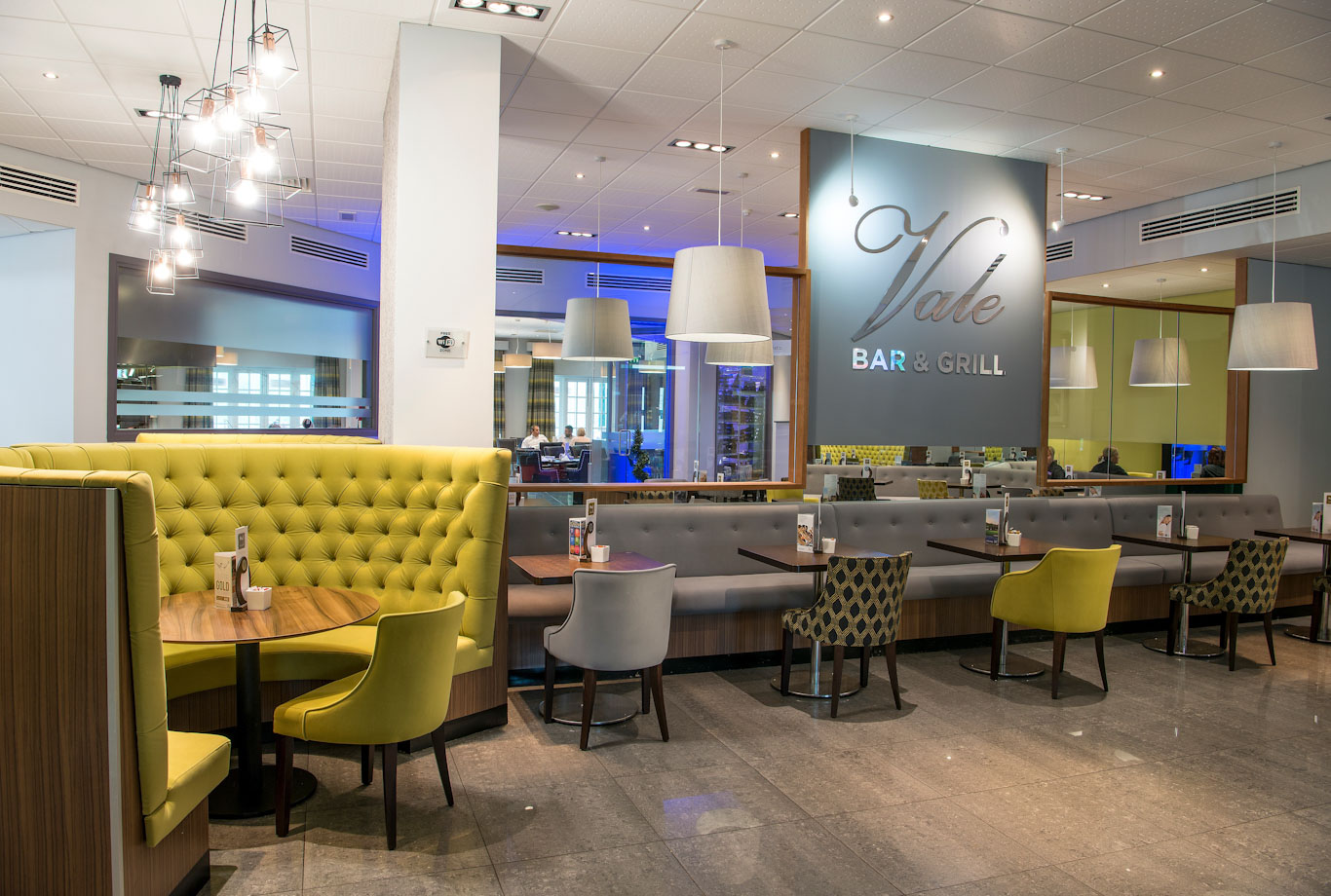 Modern surroundings at The Vale Golf Resort, Pontyclun, Wales