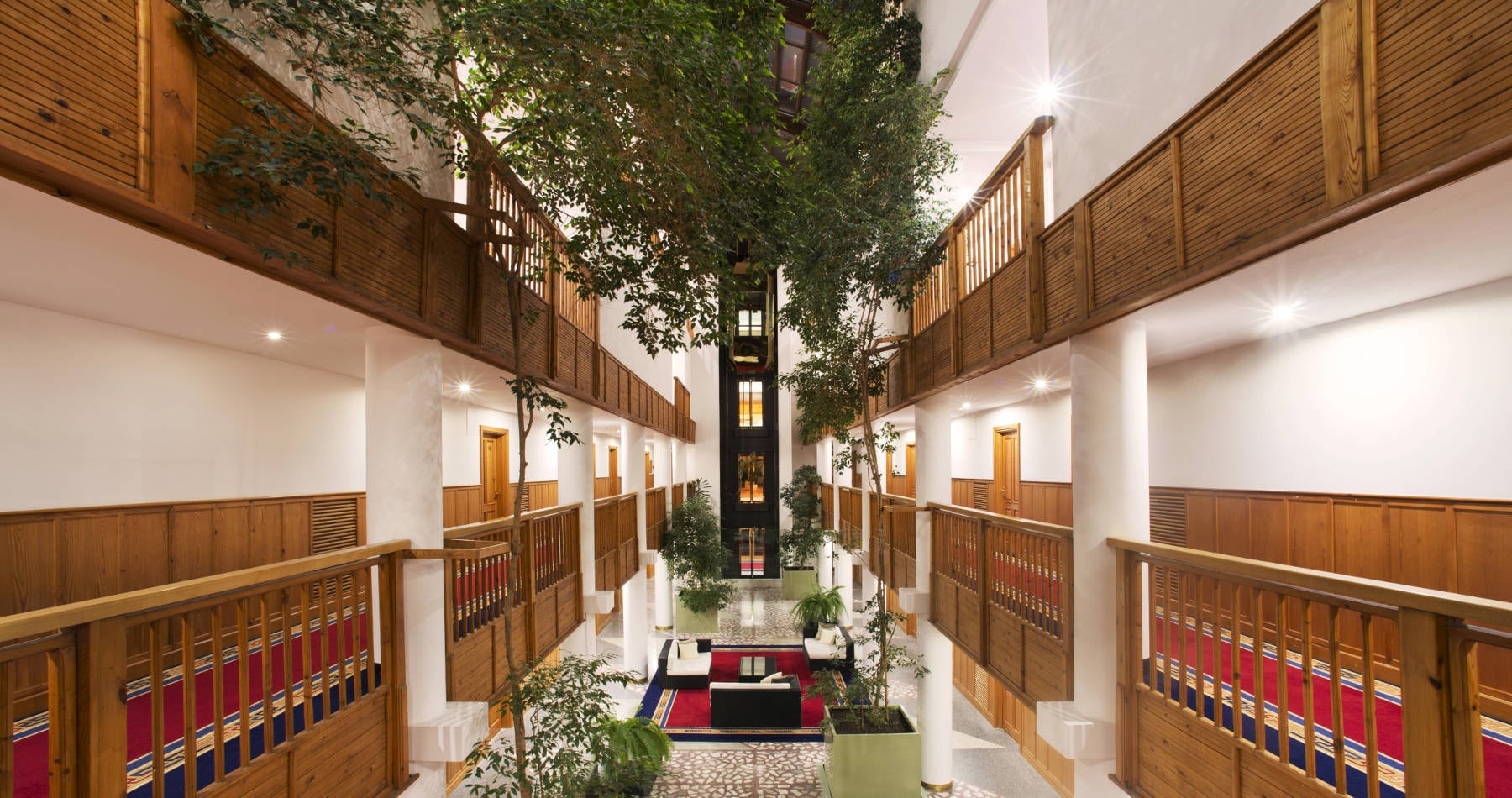 Hotel interior at Vilnius Grand Resort, Lithuania. Golf Planet Holidays