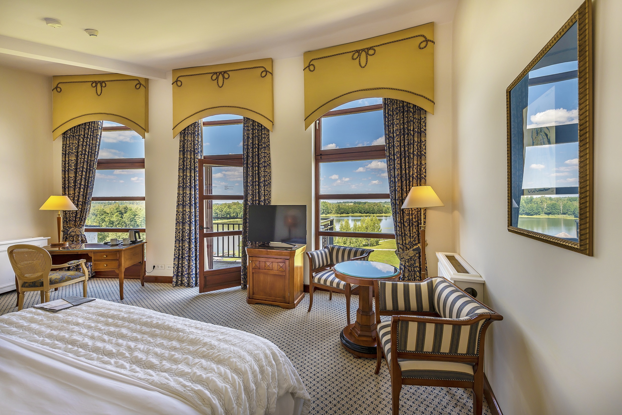 Double room at Vilnius Grand Resort, Lithuania. Golf Planet Holidays