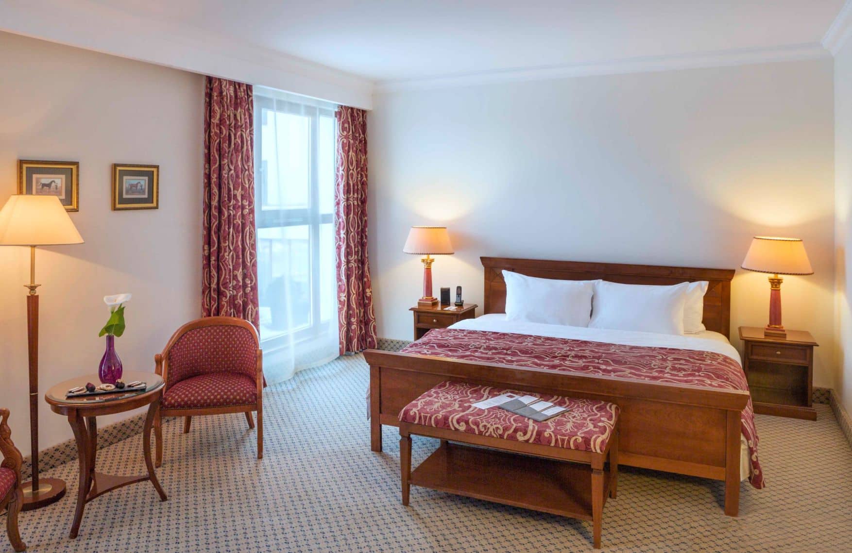 Your bedroom at Vilnius Grand Resort, Lithuania. Golf Planet Holidays