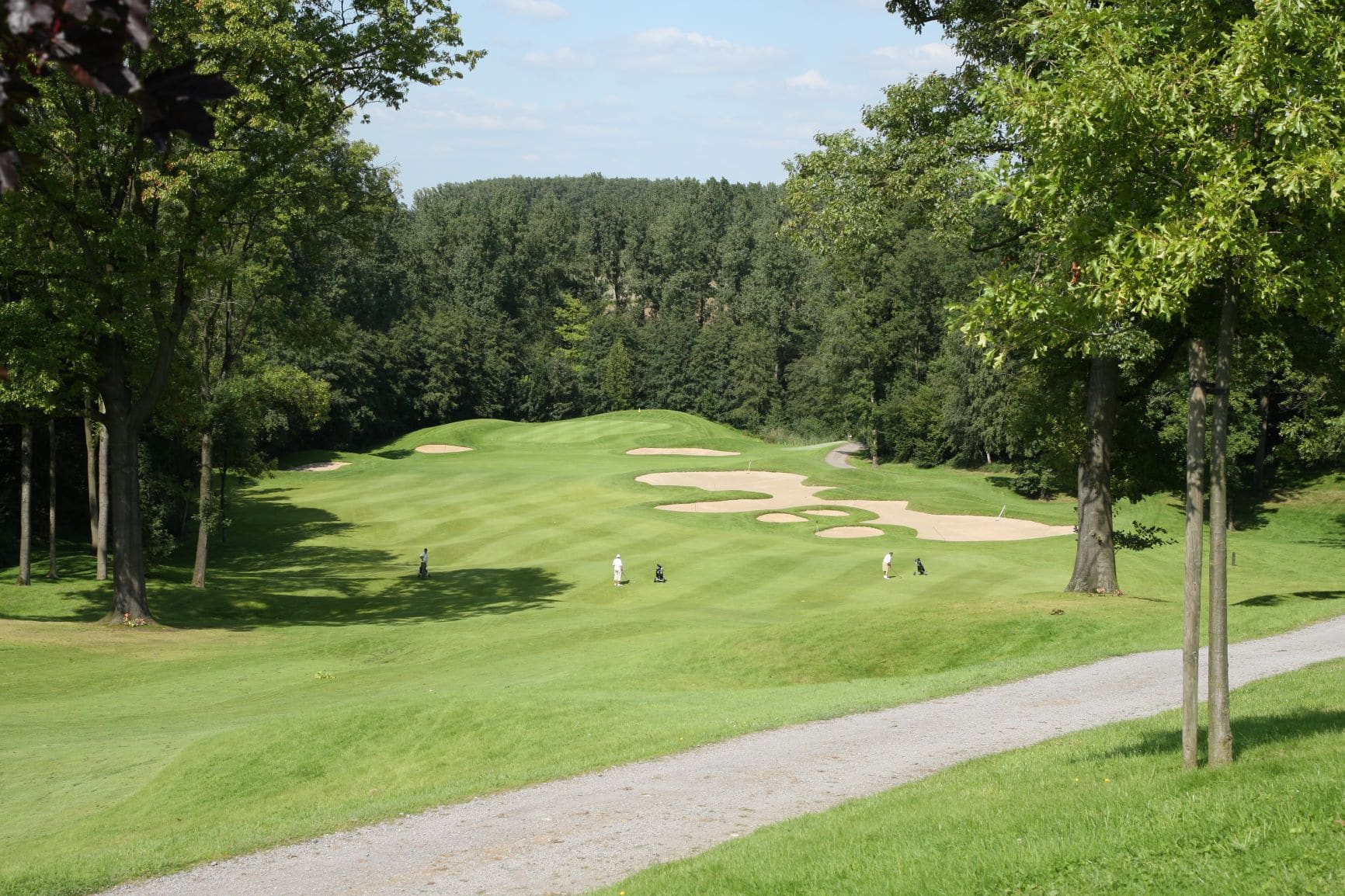 Wonderful setting of Golf Chateau de la Tournette, Waterloo, Belgium