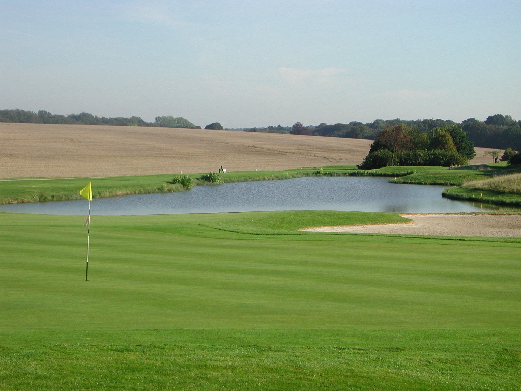 Pastoral setting for Rigenee Golf Club, near Waterloo, Belgium