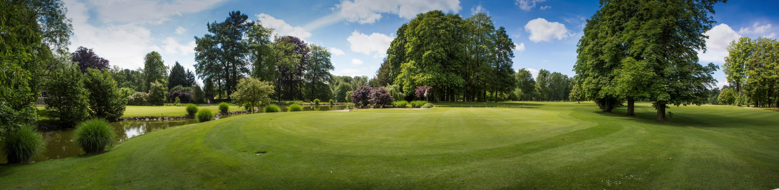 Immaculate conditions at Golf Club 7 Fontaines, Waterloo, Belgium