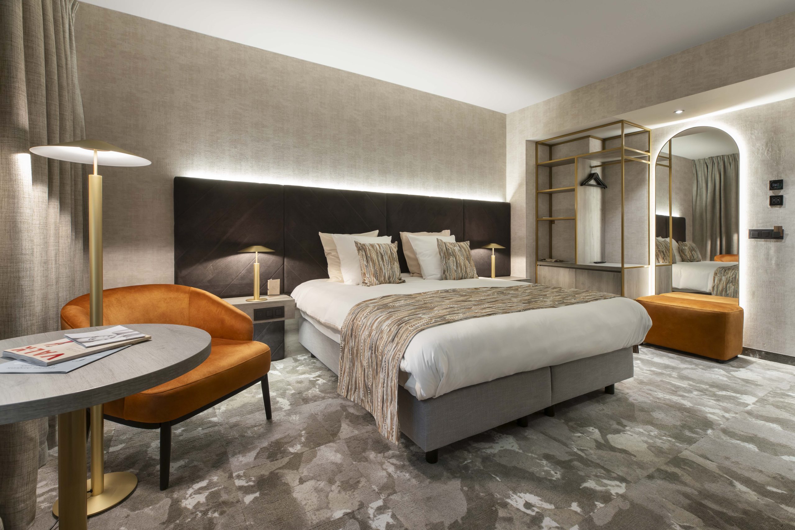 A double room at the Van der Valk Hotel, Waterloo, Belgium. Golf Planet Holidays