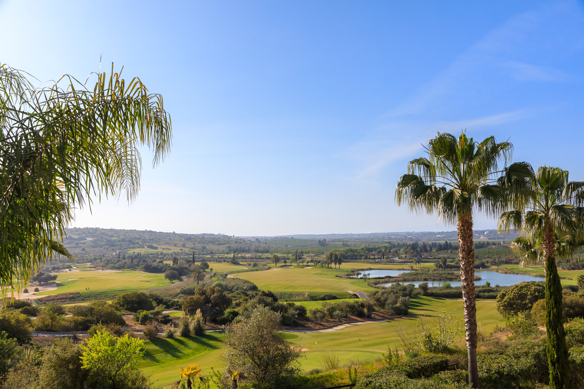 The stunning landscape of O'Connor Junior Golf Course at Amendoeira Golf Resort, Algarve, Portugal. Golf Planet Holidays