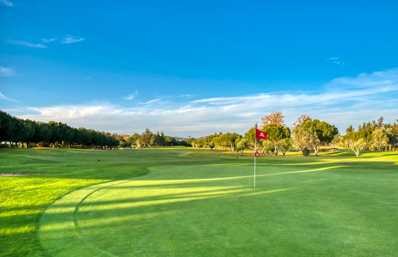The 12th hole at Millennium Golf Course, Vilamoura, Algarve, Portugal. Golf Planet Holidays