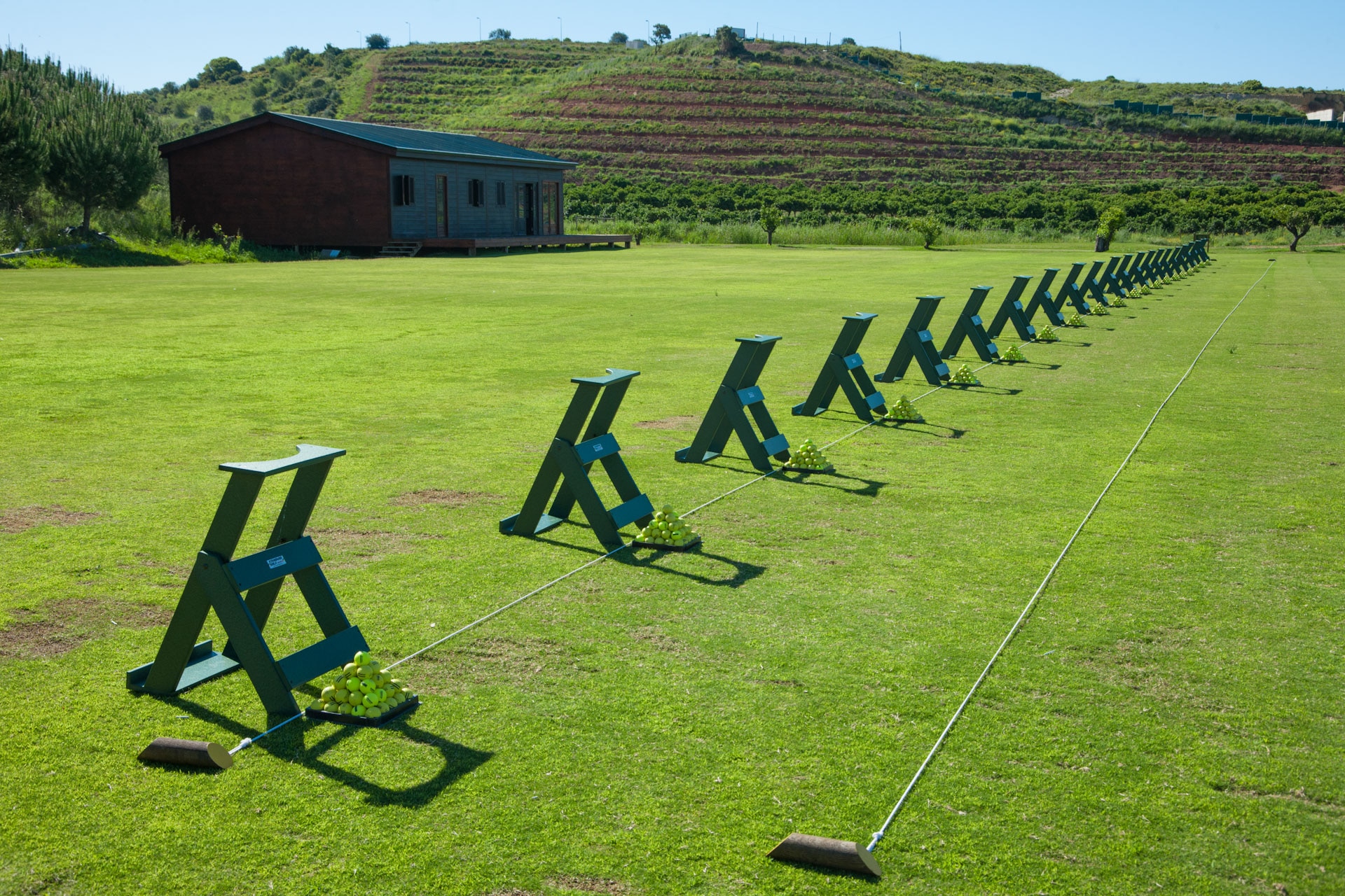 Practice makes perfect at Morgado Golf and Country Club, Algarve, Portugal