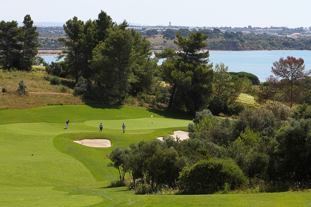 Lagos in the distance at Palmares Golf course, Portugal