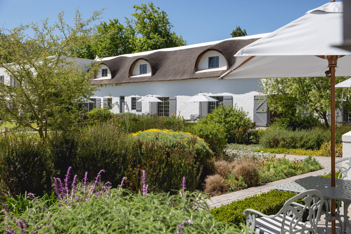 The clubhouse at Erinvale Golf Club, Somerset West, South Africa