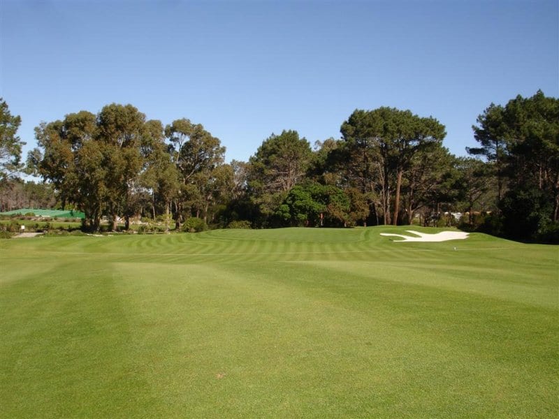 On the course at Hermanus Golf Club, Western Cape, South Africa. Golf Planet Holidays