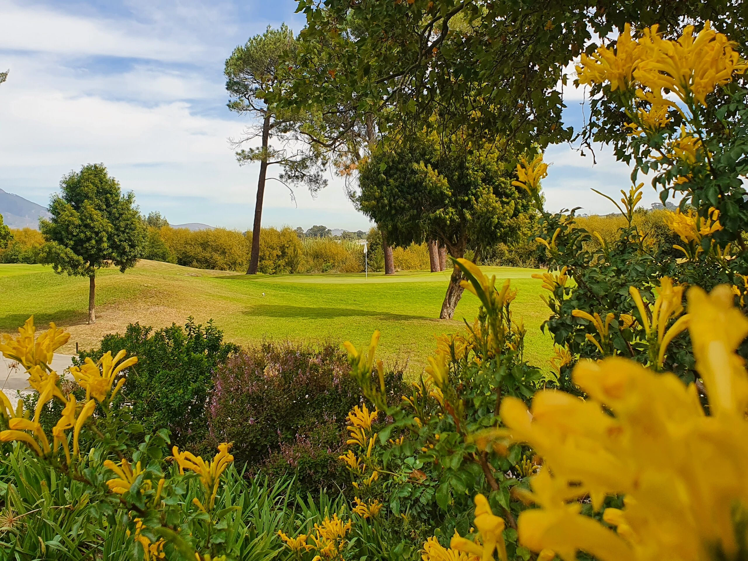Gorgeous setting to Paarl Golf Club, near Stellenbosch, South Africa. Golf Planet Holidays