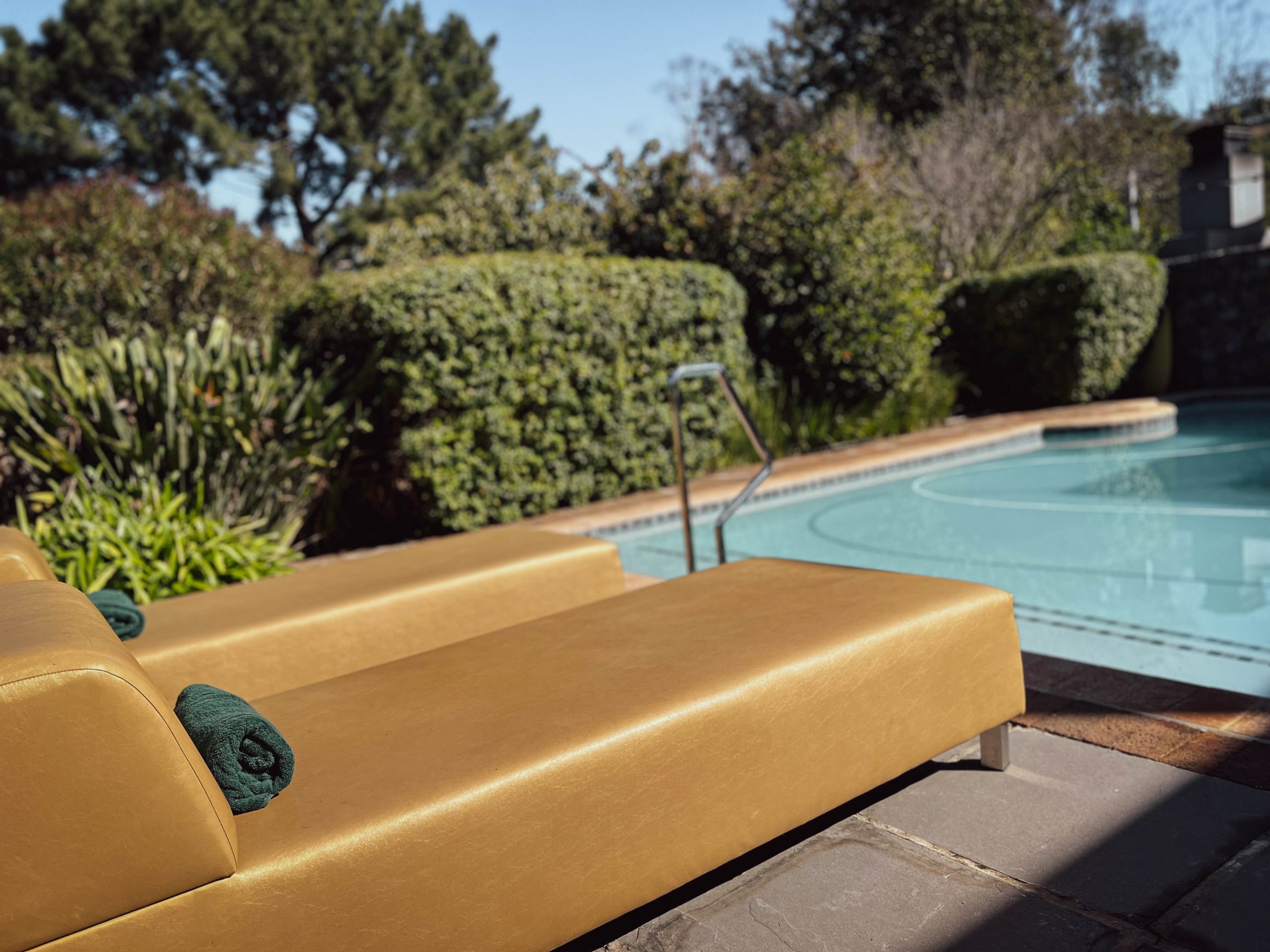 Relax by the pool at Silver Forest, Somerset West, Western Cape, South Africa. Golf Planet Holidays