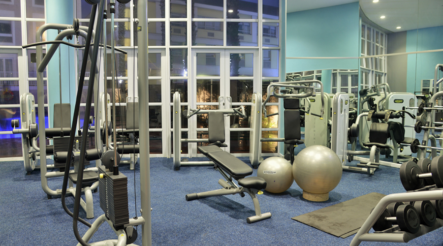 The gym at The Commodore Hotel, Cape Town, South Africa. Golf Planet Holidays